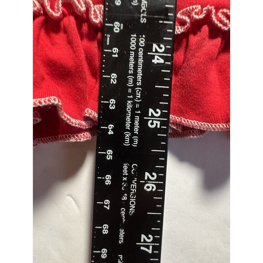 Lemon Loves Lime Girls Size 5 Nutcracker Ballet Red Christmas Ruffle Dress - Picture 6 of 6